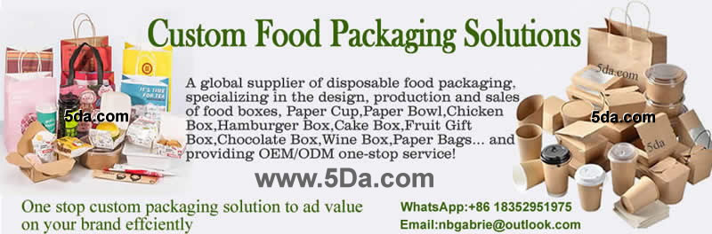 Custom Food Packaging,Food Box manufacturer