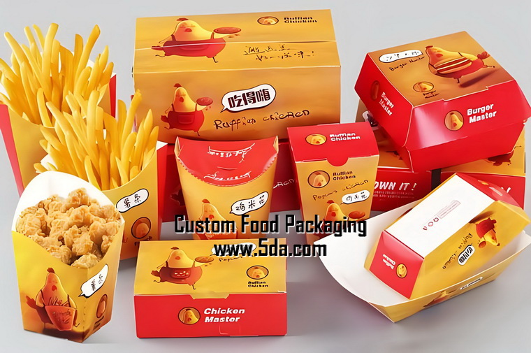 Food Boxes for a Fried Chicken Restaurant