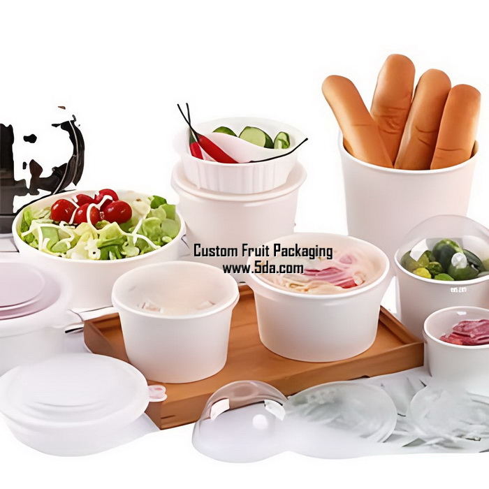 Looking for customized disposable paper salad bowls?