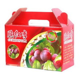 Custom Fruit Gift Box with  Fruit  Plum Design