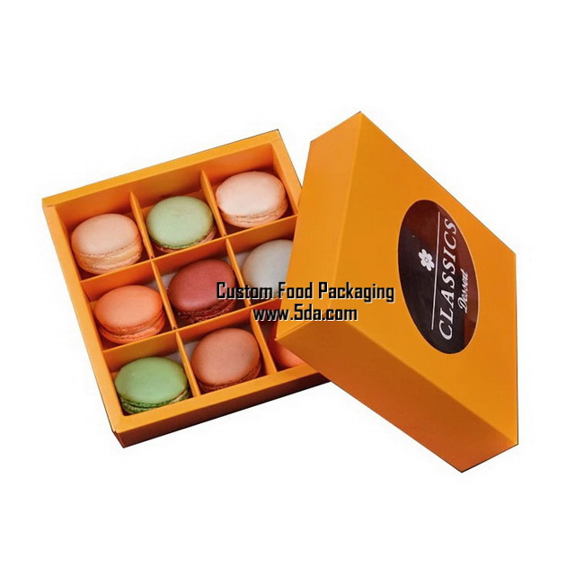 Custom Classic 9-Pieces Chocolate Box with custom's brand