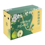 Customzie colorful printed Pear Gift Box for Fresh Fruit Pear