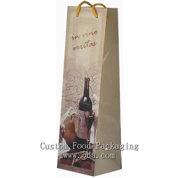 Custom Design Bottle Bag,Wine Bag