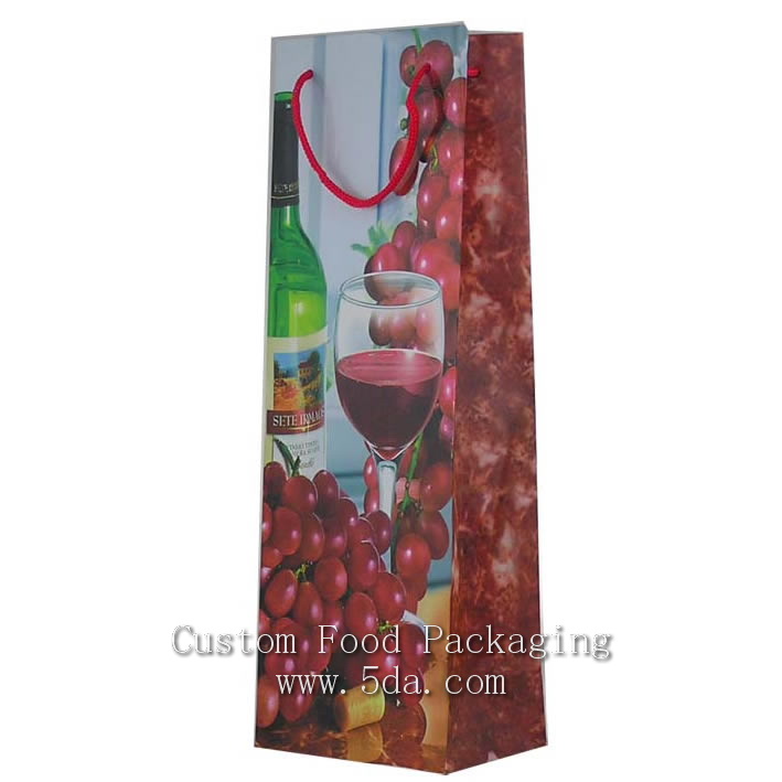 Custom Design Bottle Bag,Wine Bag