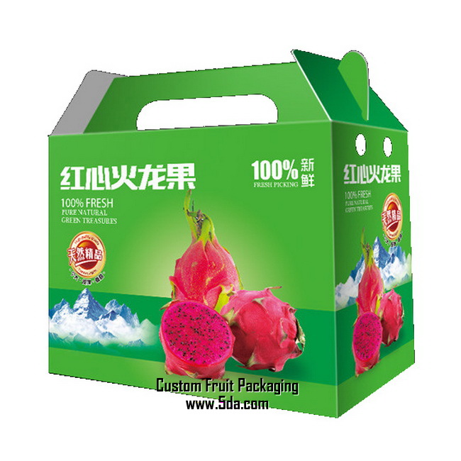 Custm Fruit Gift Box for Red Pitaya