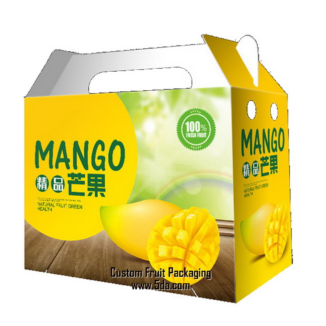 Fresh Fruit Box design for Mango