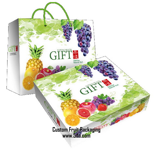 Custom High-grade Fresh-Fruit Gift Box Set