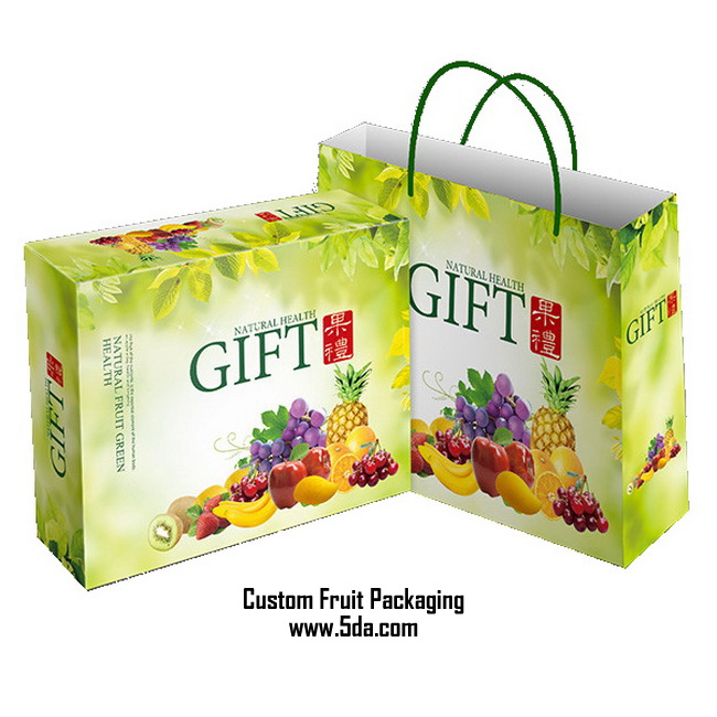 Custom Luxury Fresh-Fruit Gift Box Set