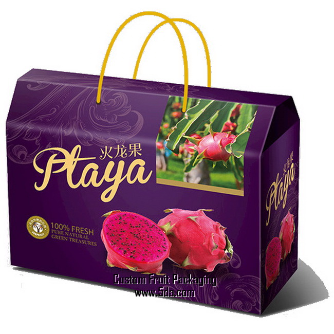 Fresh Fruit Box with rope for Red Pitaya Fresh Fruit Box with rope for Red Pitaya