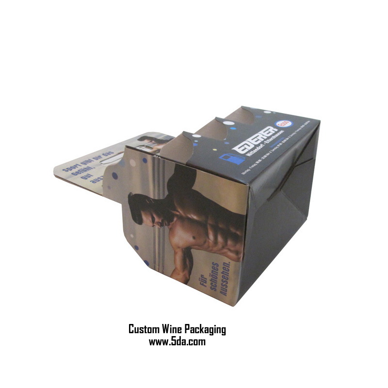 Custom take away wine packaging for 6-pack bottle wine Custom take away wine packaging for 6-pack bottle wine