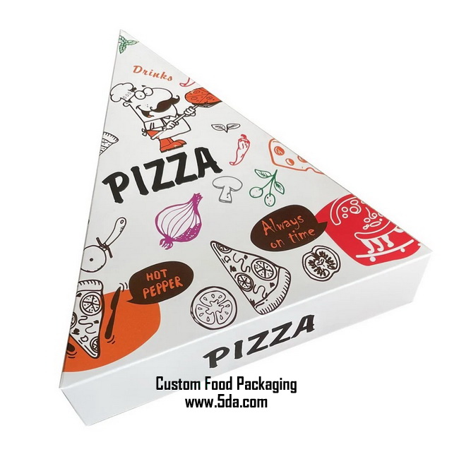 OEM triangular Pizza Boxes