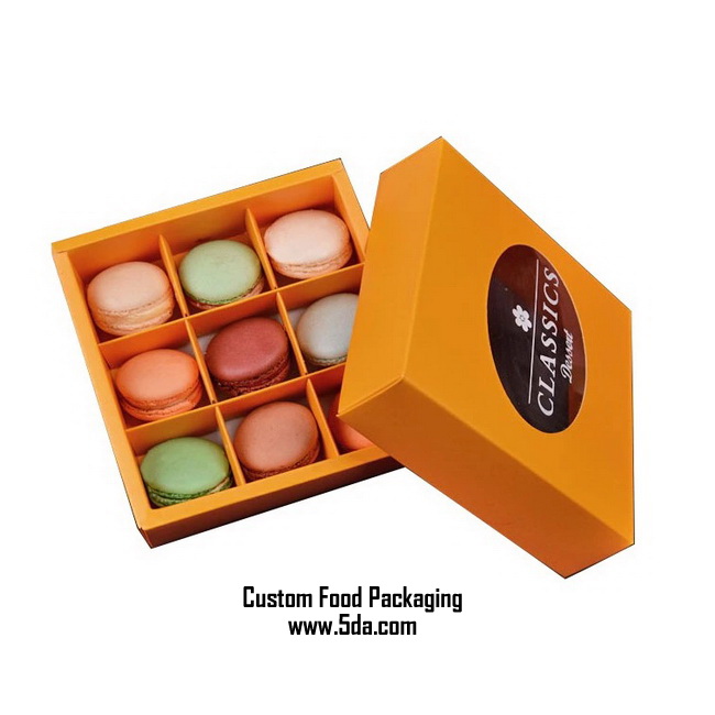 Custom Classic 9-Pieces Chocolate Box with custom's brand