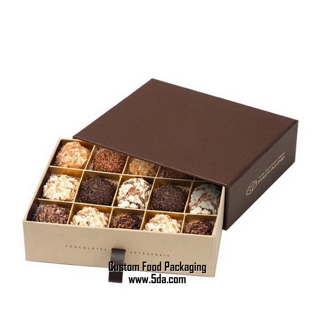 Customized Drawer Style 15-piece Chocolate Box