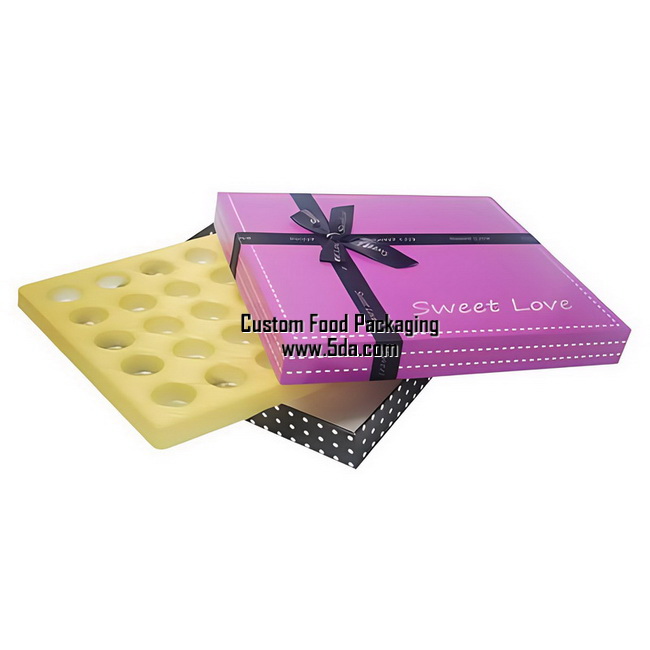 Custom Luxury Chocolate Gift Box with holder Custom Luxury Chocolate Gift Box with holder