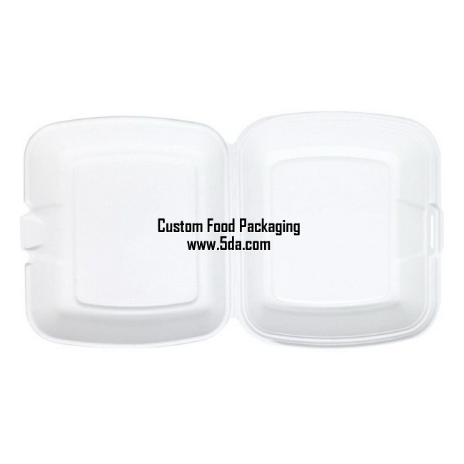 Custom Fast Food Container Biodegradable Clamshells Lunch Box