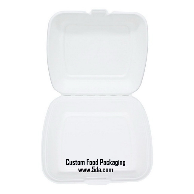 Custom Fast Food Container Biodegradable Clamshells Lunch Box
