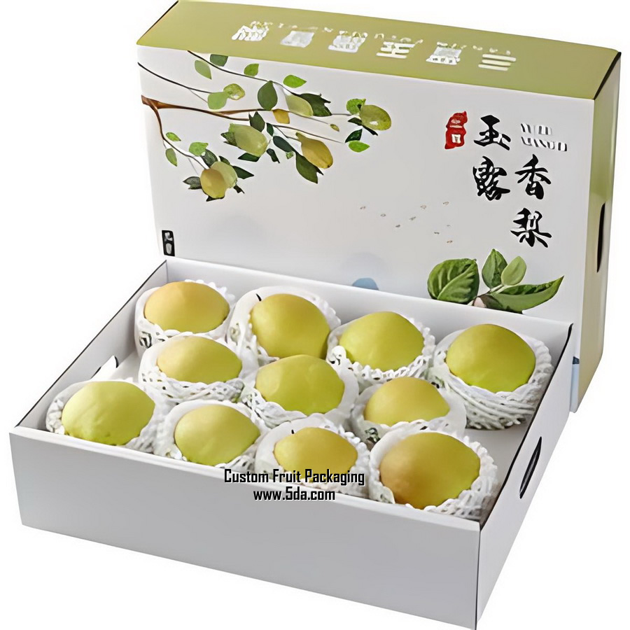 Customize Pear Fruit Gift Box for Fresh Fruit Pear