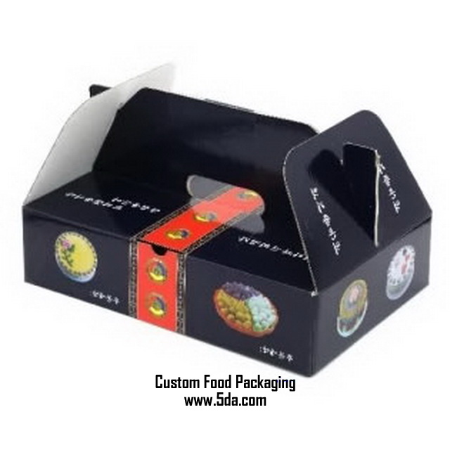 Custom Printed Laminating Corrugated Paper Packaging Box for Food Fruit